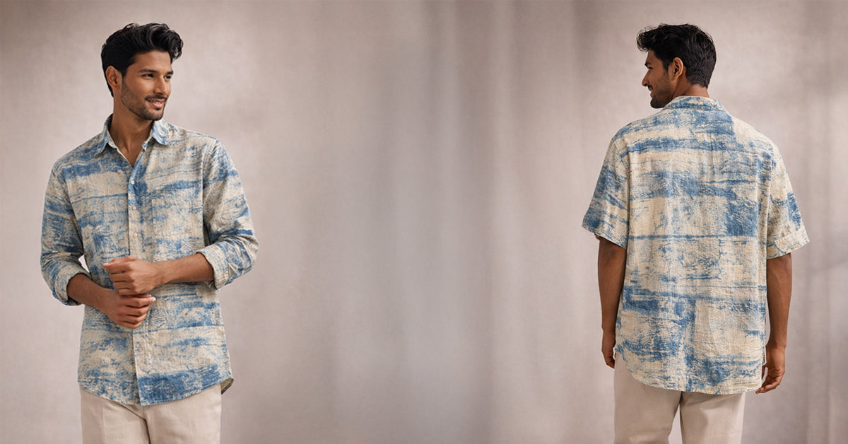 Ajrakh<br> Cotton Fabrics