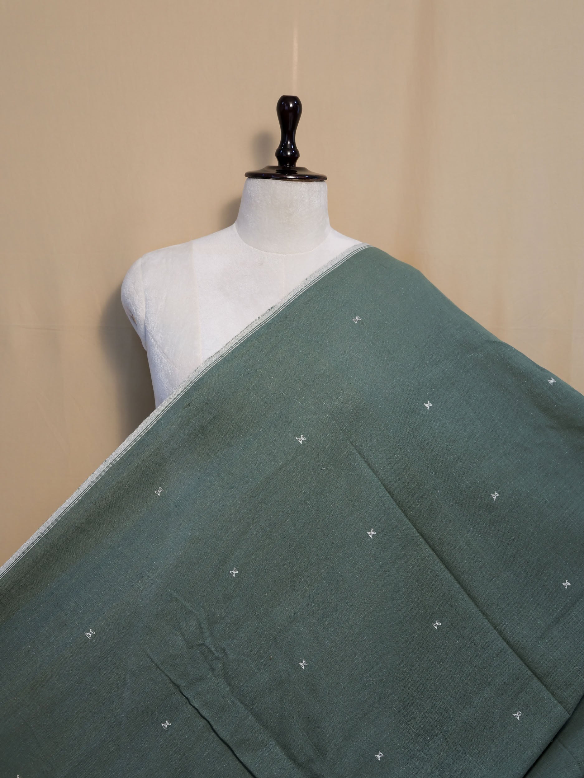 Green Buti Handwoven Organic Kala Cotton Fabric | Soft & Breathable