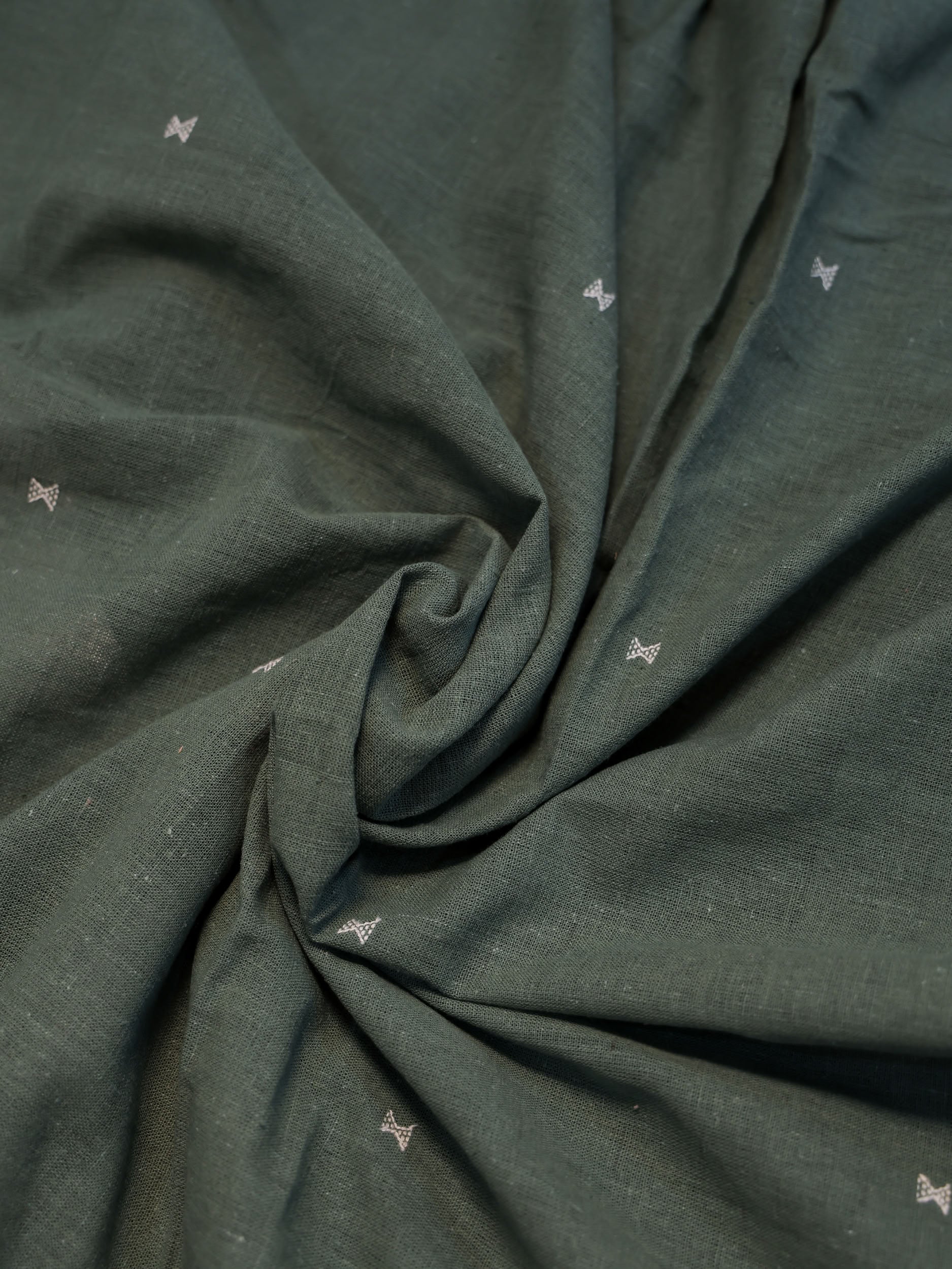 Green Buti Handwoven Organic Kala Cotton Fabric | Soft & Breathable