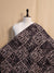 Ajrakh Hand Block Printed Cotton Fabric | Natural Dyes