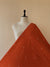 Rust Motif Handwoven Organic Kala Cotton Fabric | Soft & Breathable