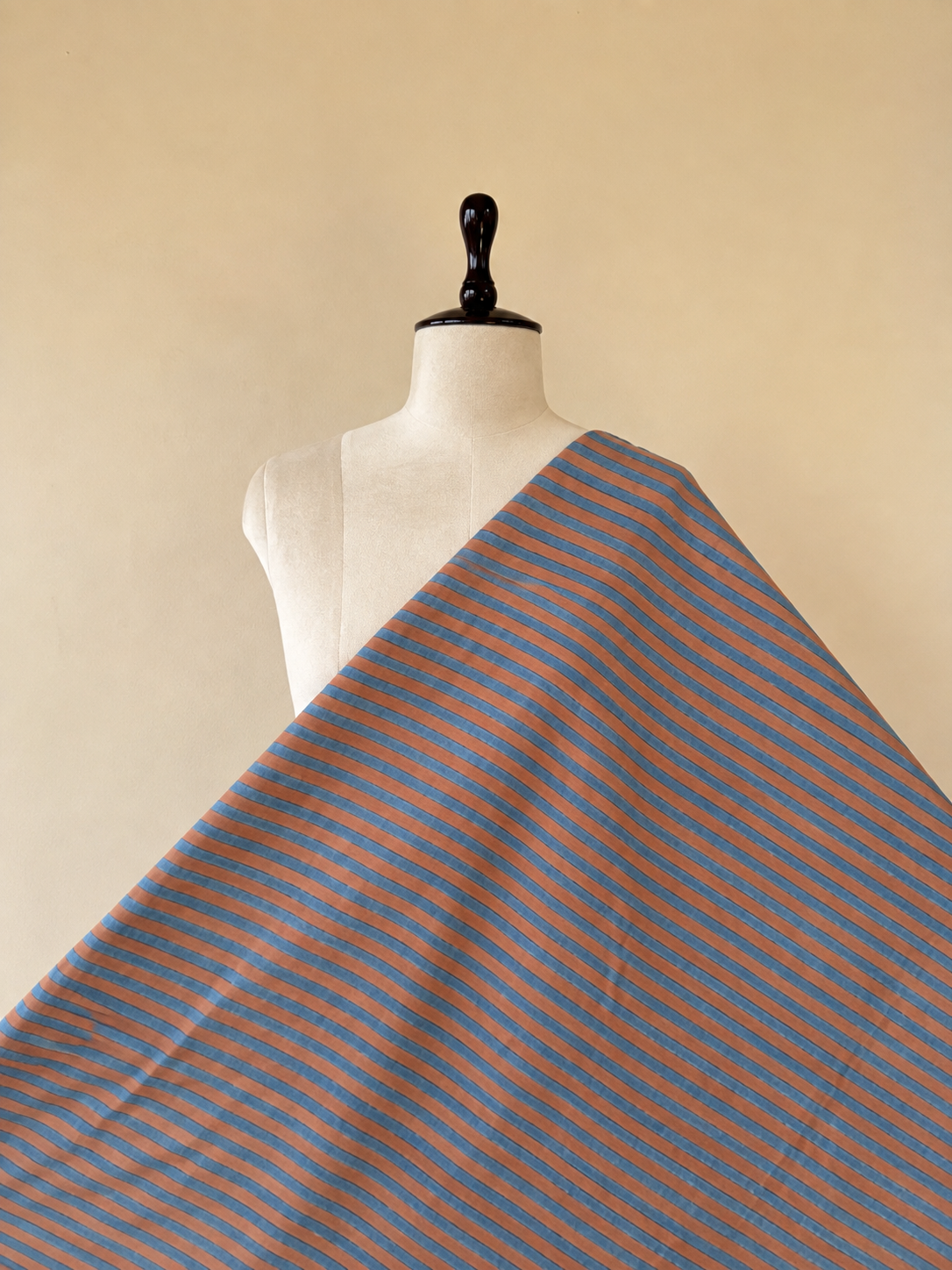 Ajrakh Hand Block Printed Cotton Fabric | Natural Dyes