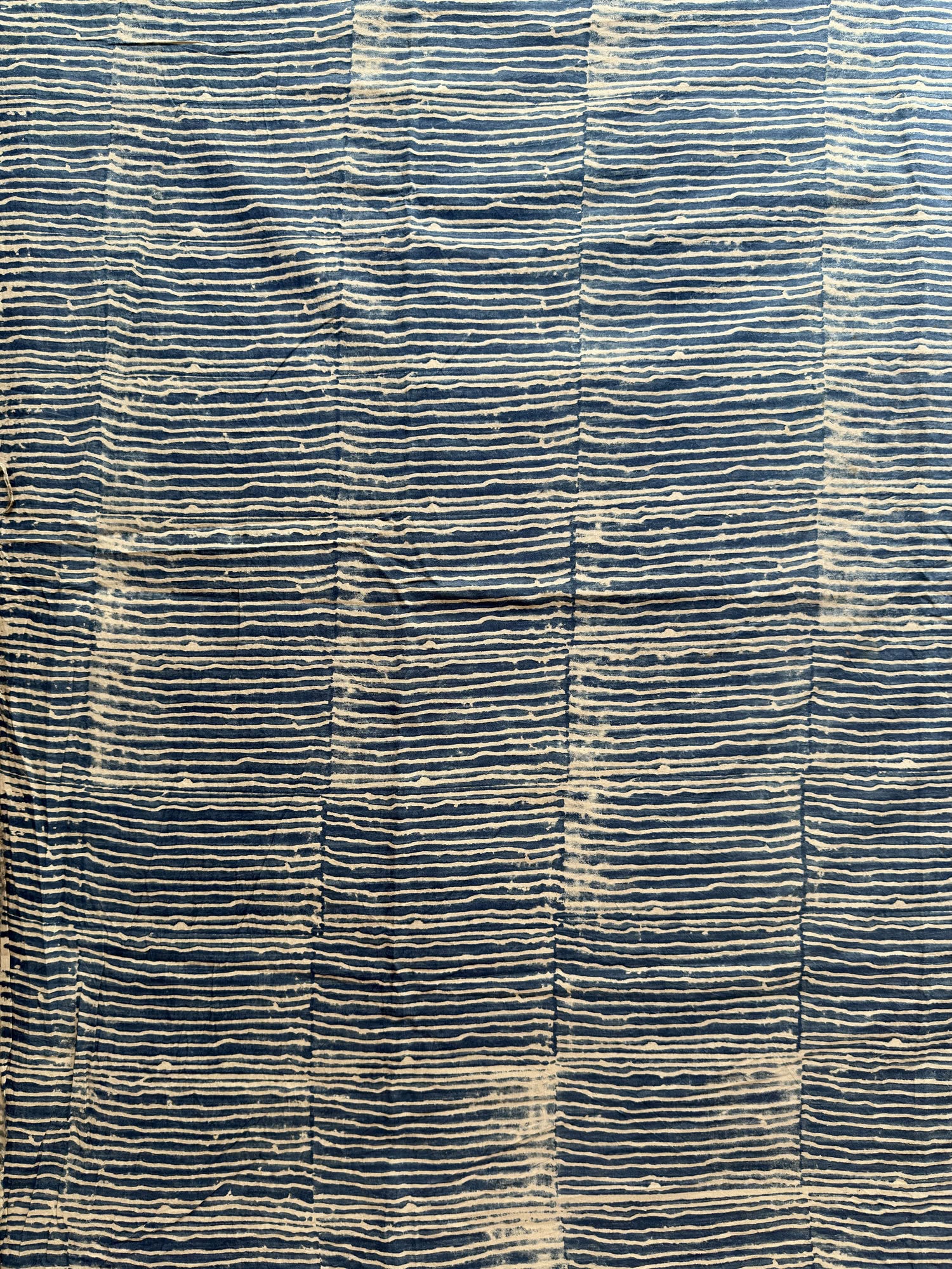 Ajrakh Hand Block Printed Cotton Fabric | Natural Dyes