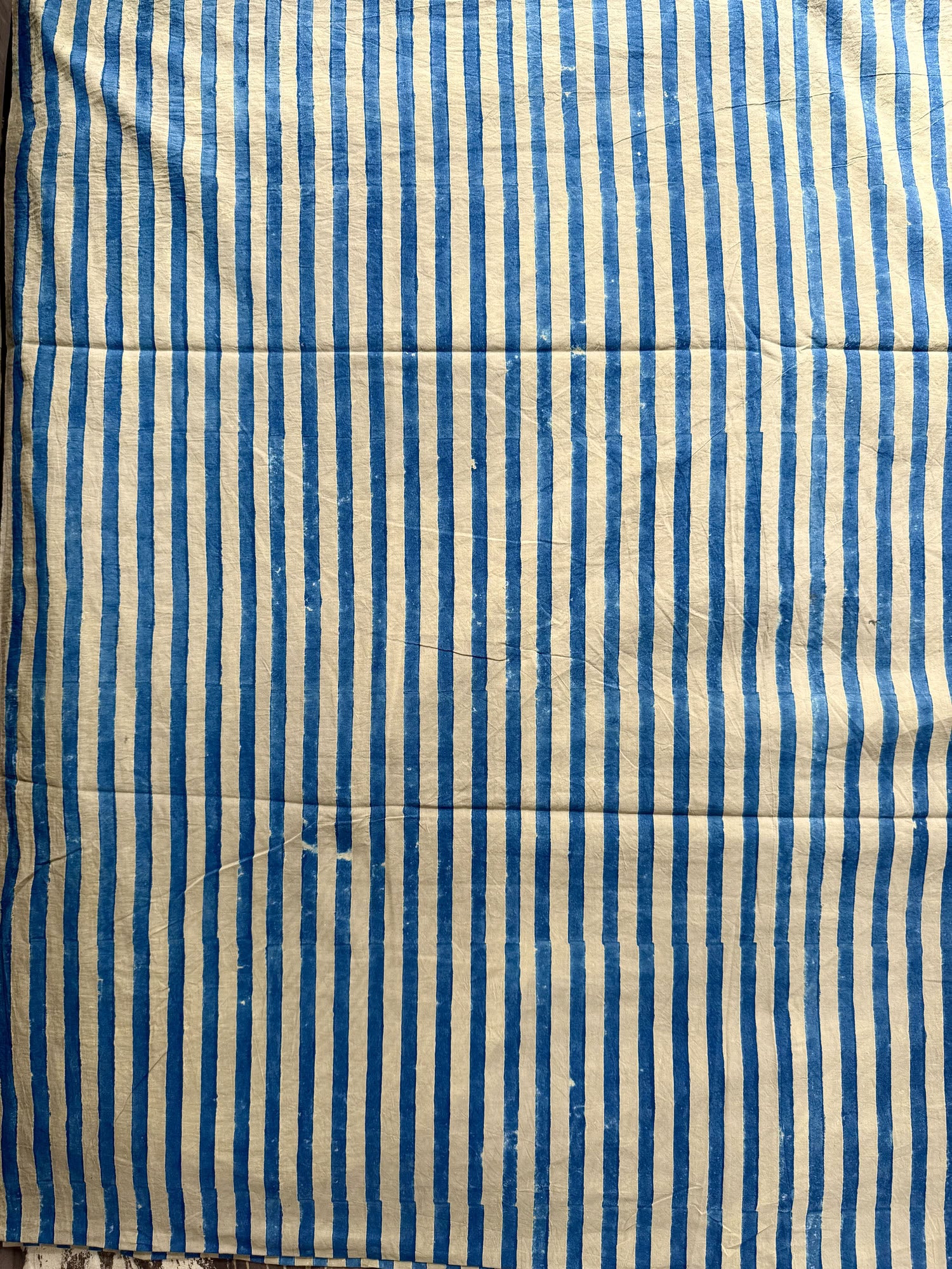 Ajrakh Hand Block Printed Cotton Fabric | Natural Dyes