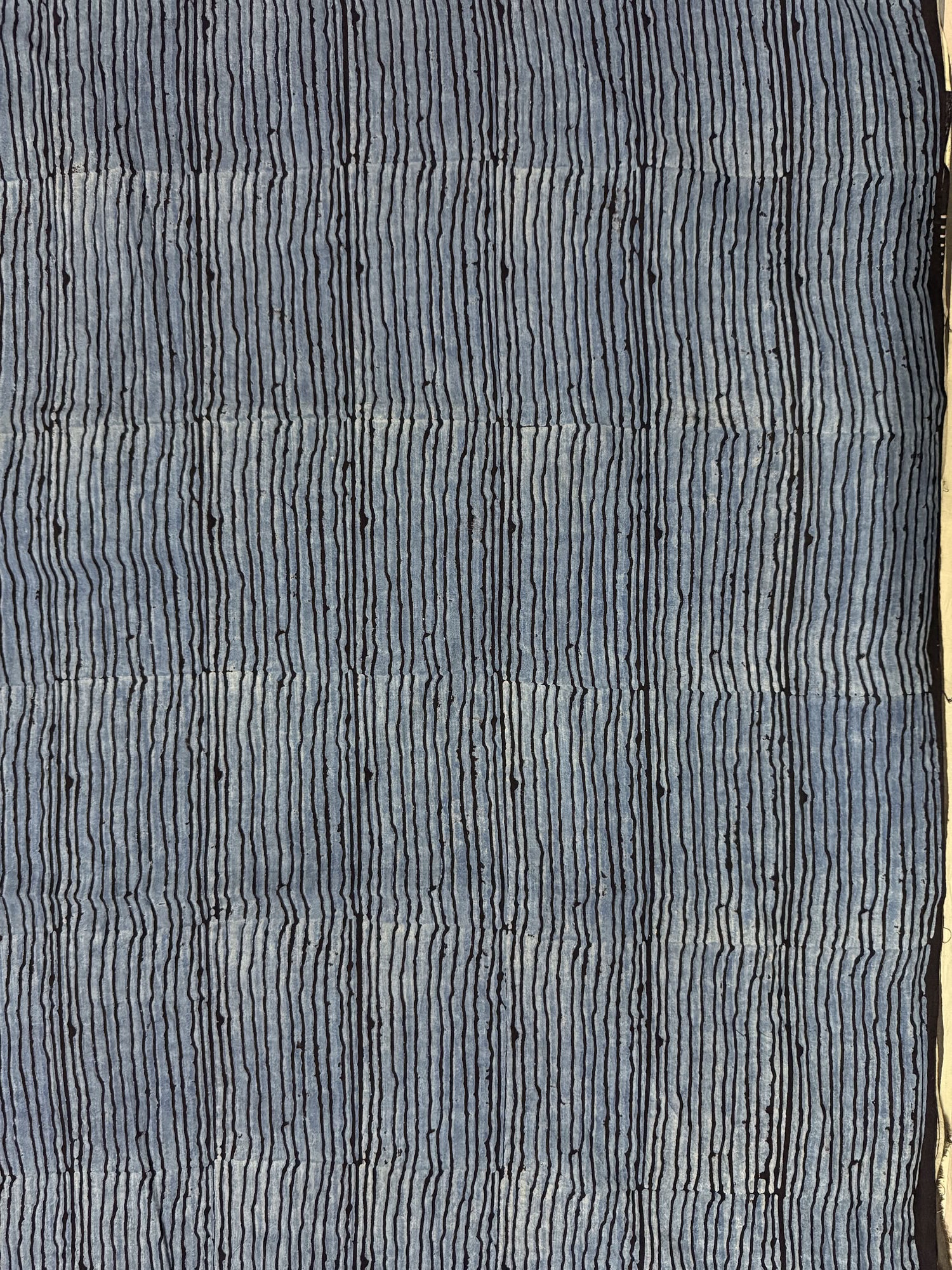 Ajrakh Hand Block Printed Cotton Fabric | Natural Dyes