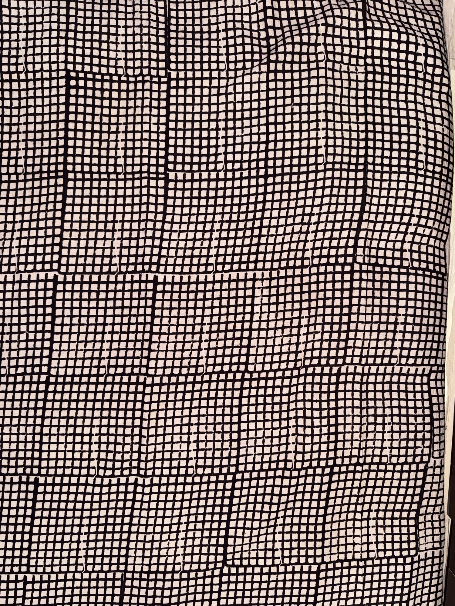 Ajrakh Hand Block Printed Cotton Fabric | Natural Dyes