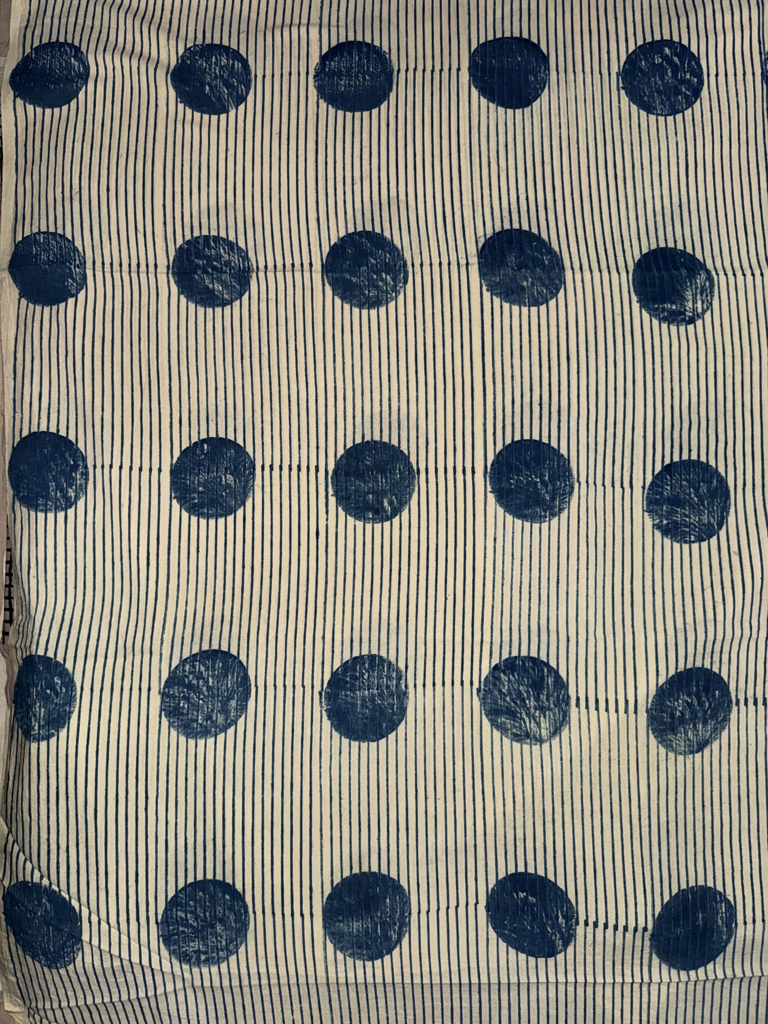 Ajrakh Hand Block Printed Cotton Fabric | Natural Dyes