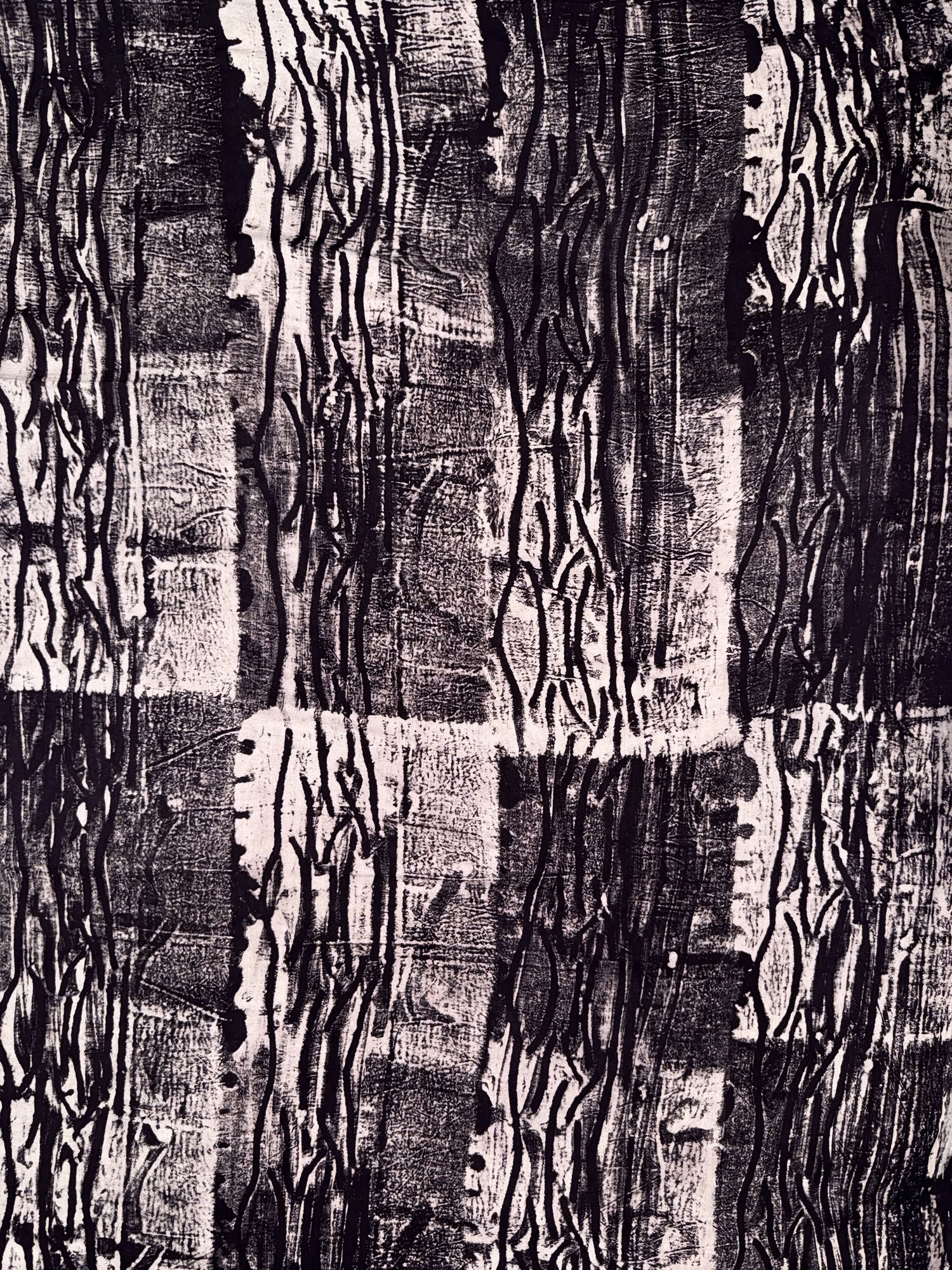 Ajrakh Hand Block Printed Cotton Fabric | Natural Dyes