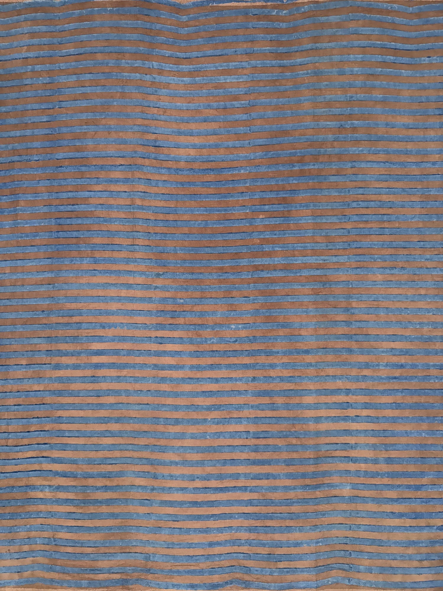 Ajrakh Hand Block Printed Cotton Fabric | Natural Dyes